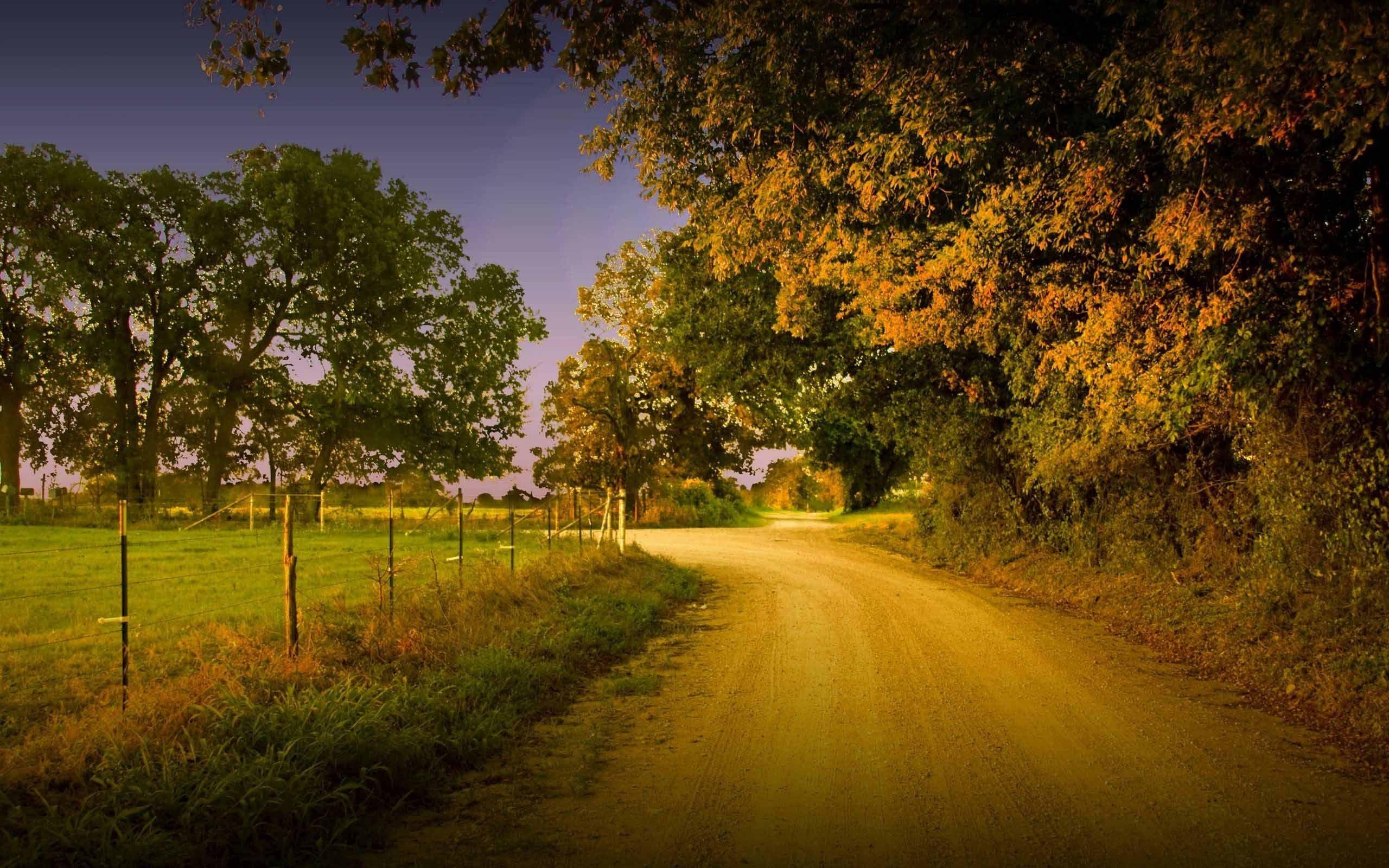 2560x1600 Country Roads Wallpaper
