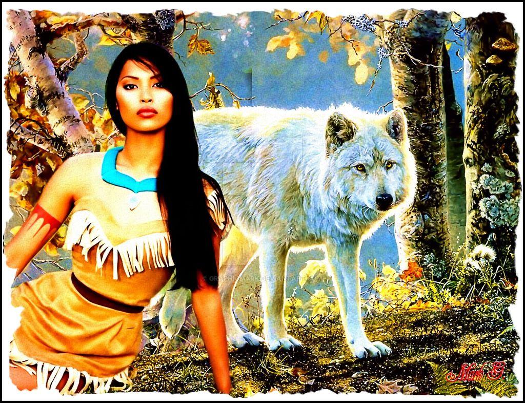 1024x785 List of Synonyms and Antonyms of the Word: indian girl wolf