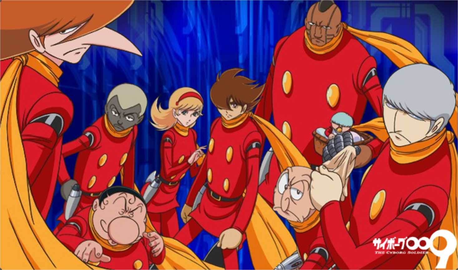 Киборг 009. Cyborg 009 2001. Киборг 009 новый Завет.