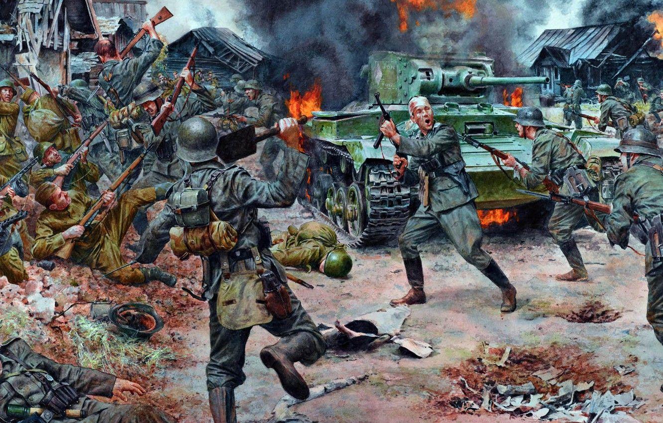 1332x850 Wallpaper war, battle, the Caucasus, the Wehrmacht, the red