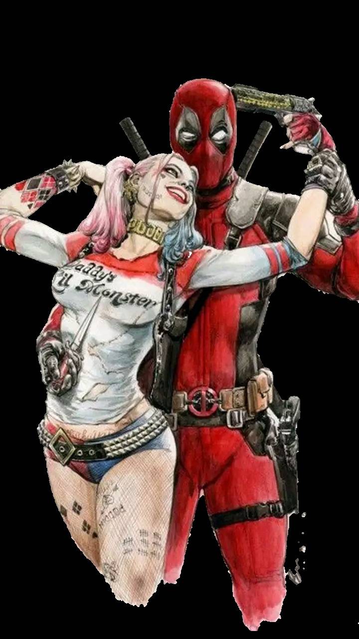 Harley Quinn Deadpool Wallpapers - Top Free Harley Quinn Deadpool ...