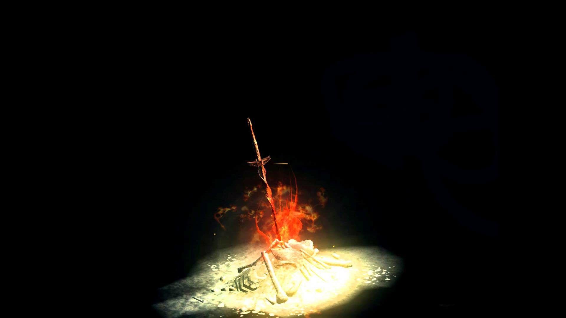 1920x1080 Dark Souls Bonfire Wallpaper