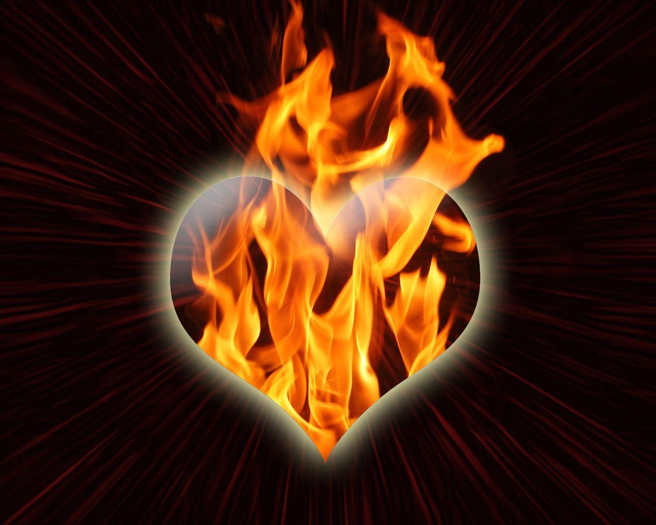 32 Best Hearts on fire ideas in 2023 | fire heart, heart wallpaper, fire art