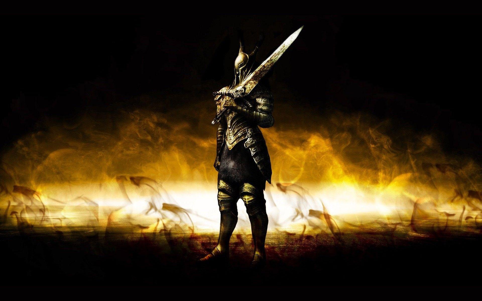 1920x1200 Dark Souls Bonfire Wallpaper