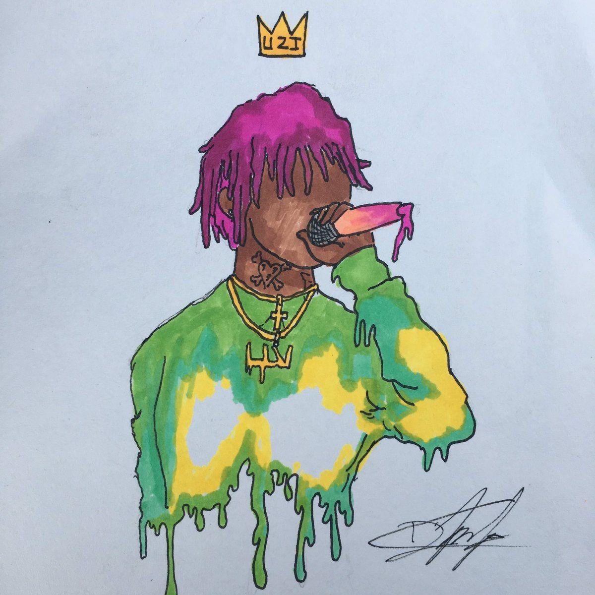 Peach lil uzi. Lil Uzi Vert. Lil Uzi Vert арт. Lil Uzi Vert 2019. Lil Uzi на аву.