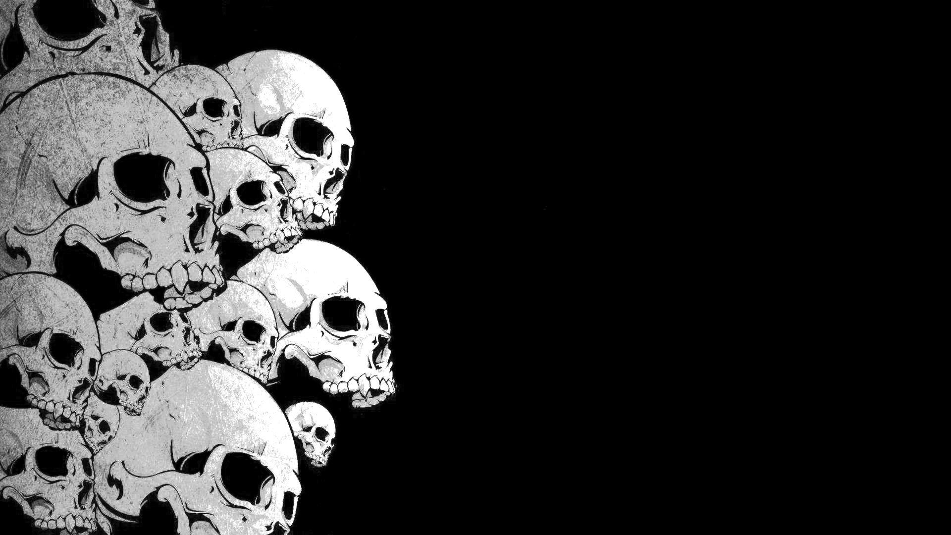 Black Skull Wallpapers Top Free Black Skull Backgrounds
