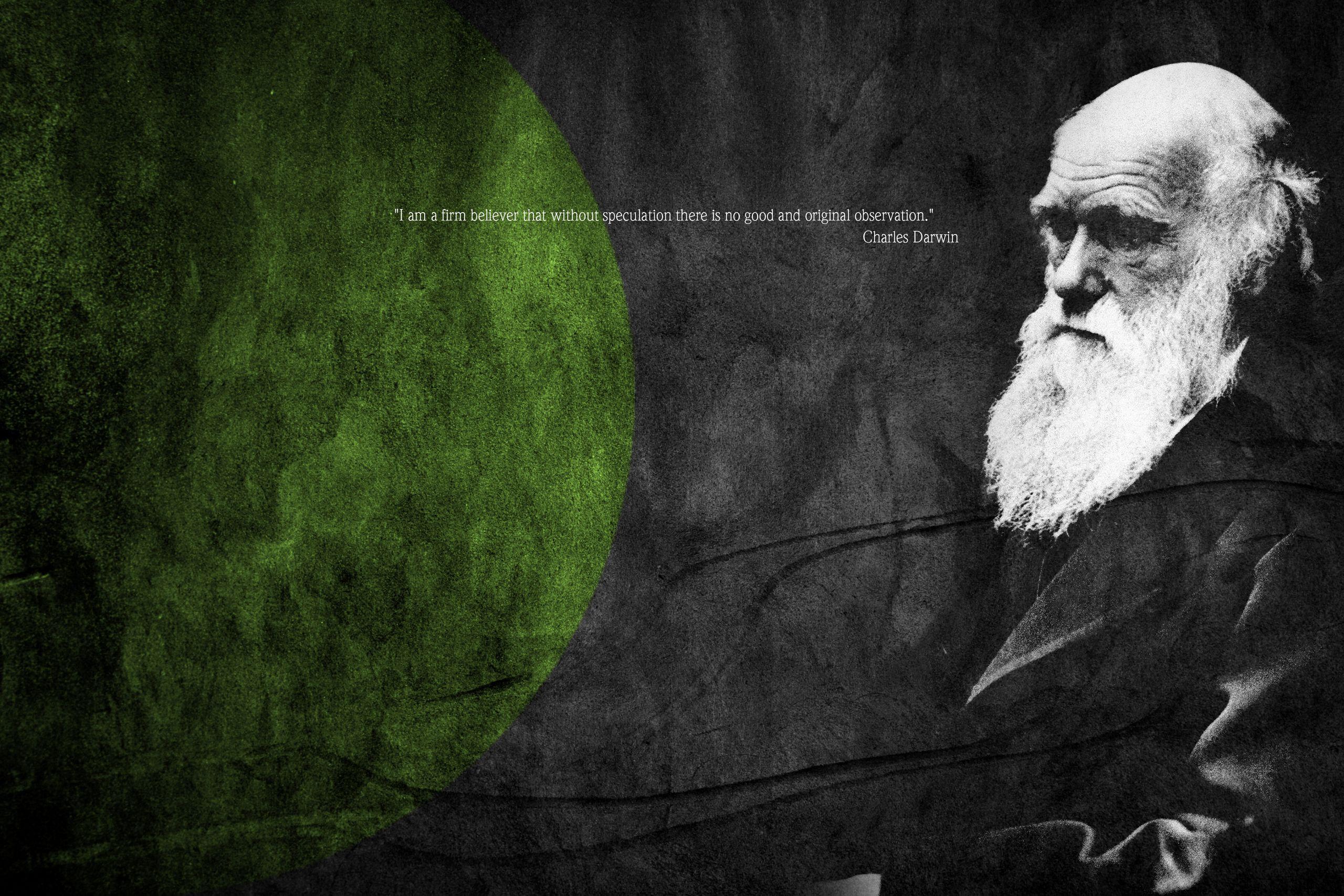 2560x1707 Charles Darwin Wallpaper