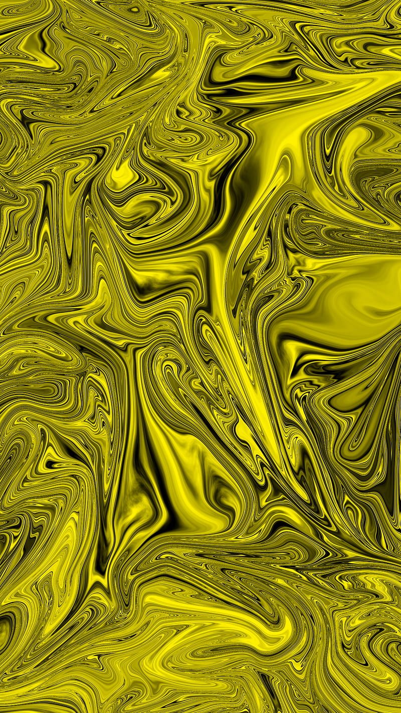 800x1422 Liquid Gold, abstract, artistic, effect, glow, golden, metal, technology, yellow, HD phone wallpaper