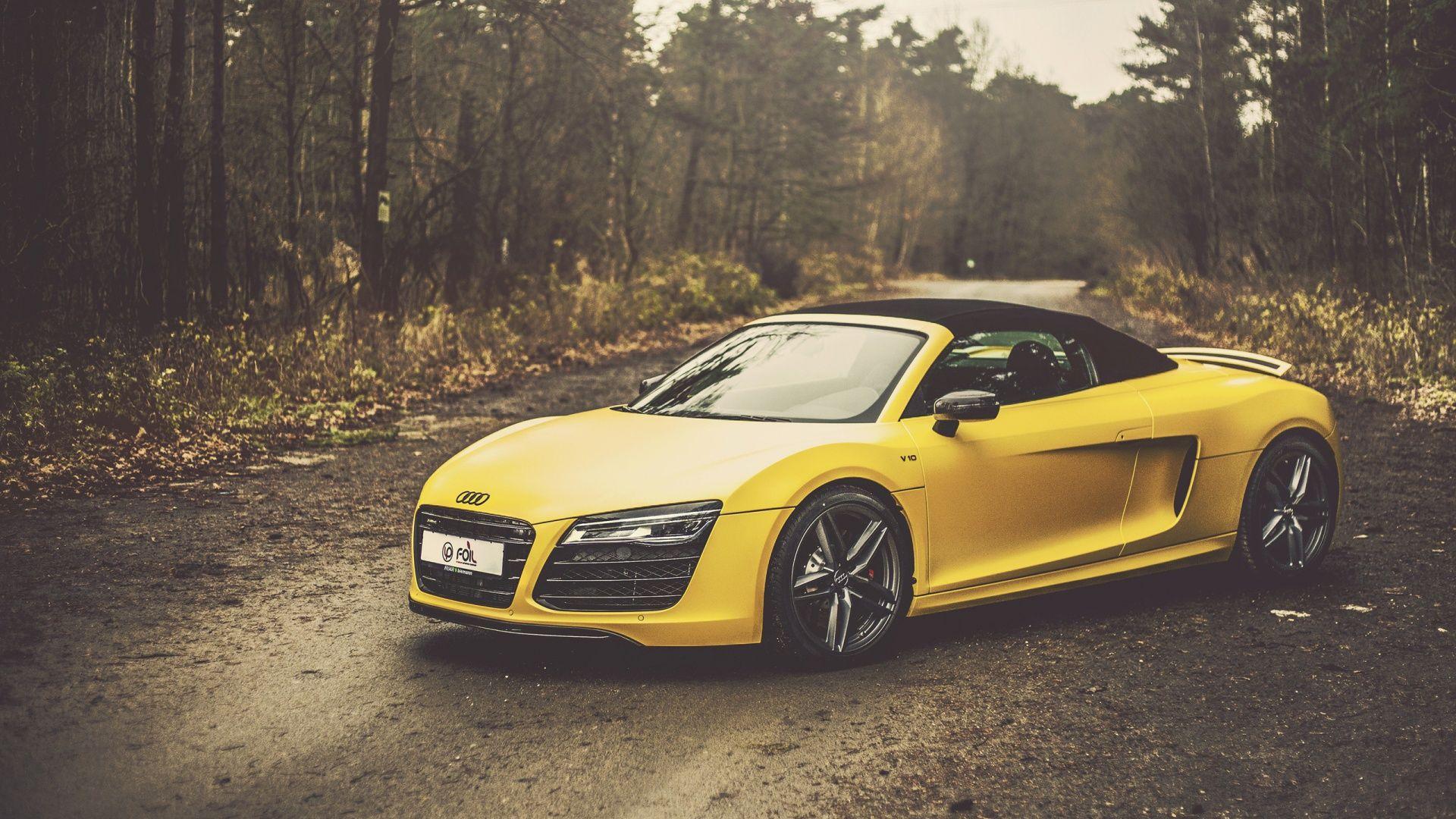 1920x1080 audi r8 v10 spyder HD wallpaper