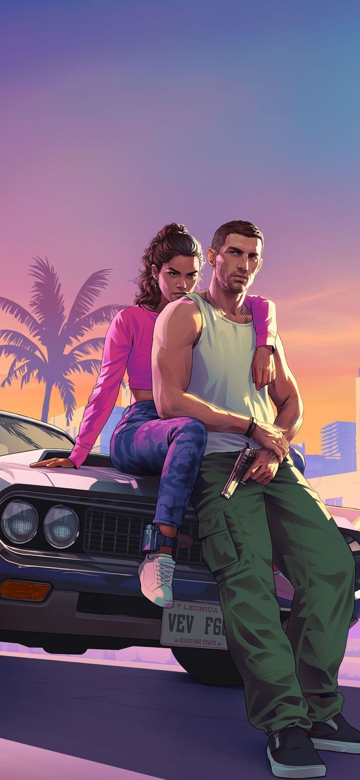 736x1593 Grand Theft Auto VI Wallpaper (YTECHB)