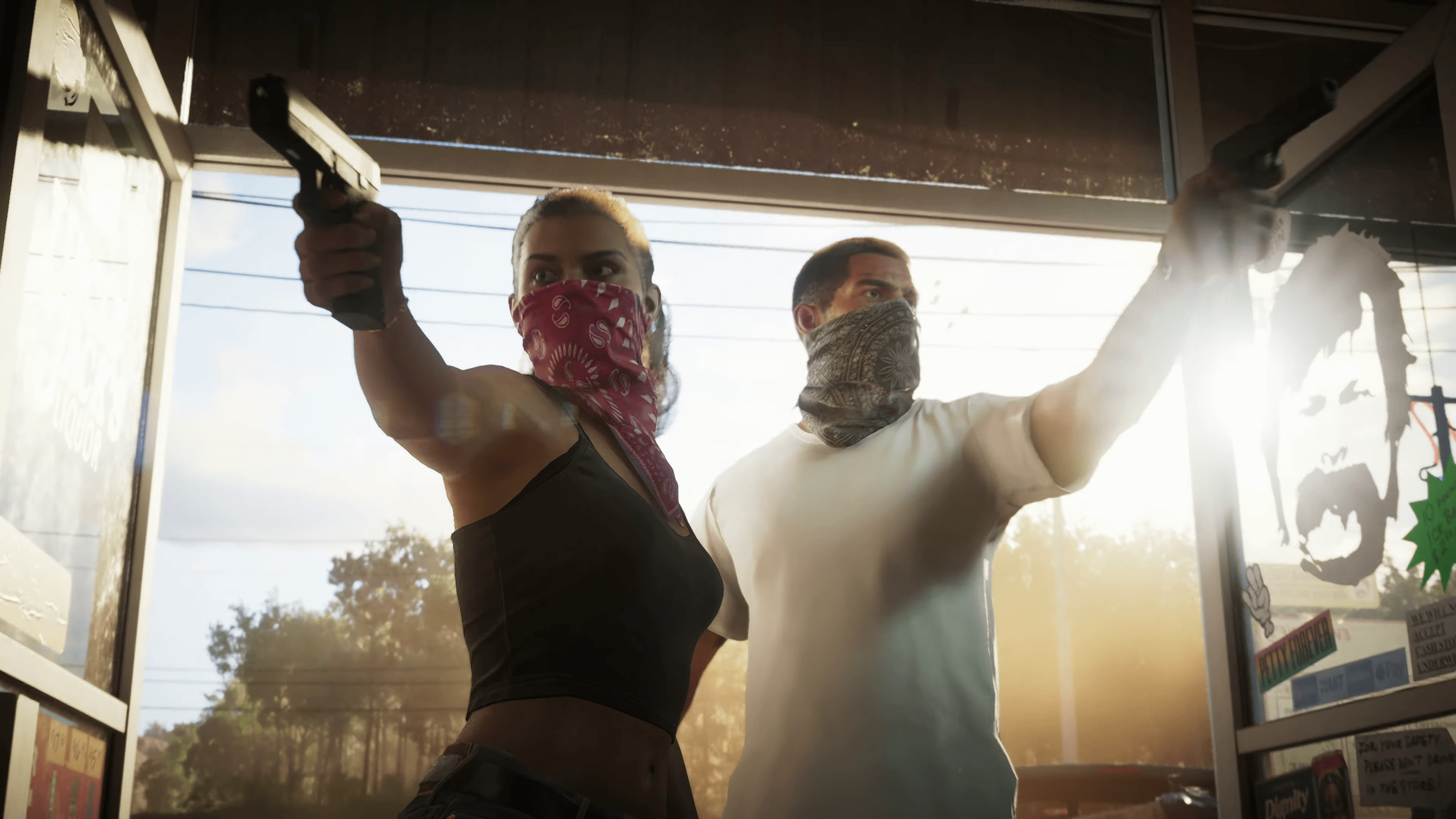 3840x2160 Gta 6 Jason And Lucia 4K Wallpaper