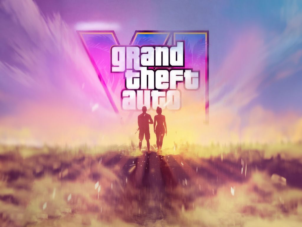 1024x768 Wallpaper gta 2024 vice city, gaming