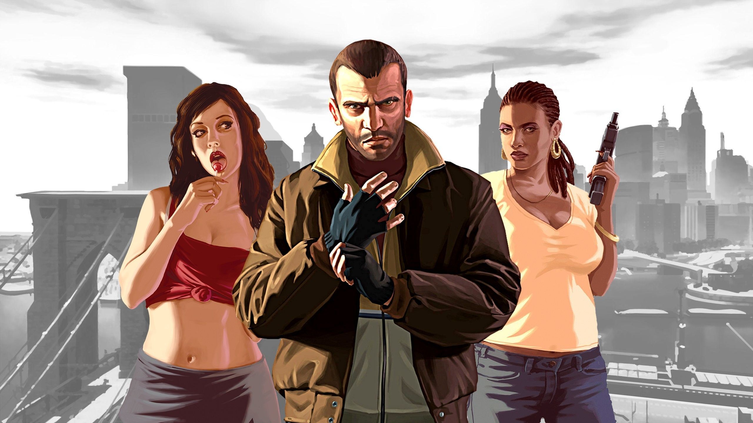 2560x1440 Niko Bellic, Rockstar Games