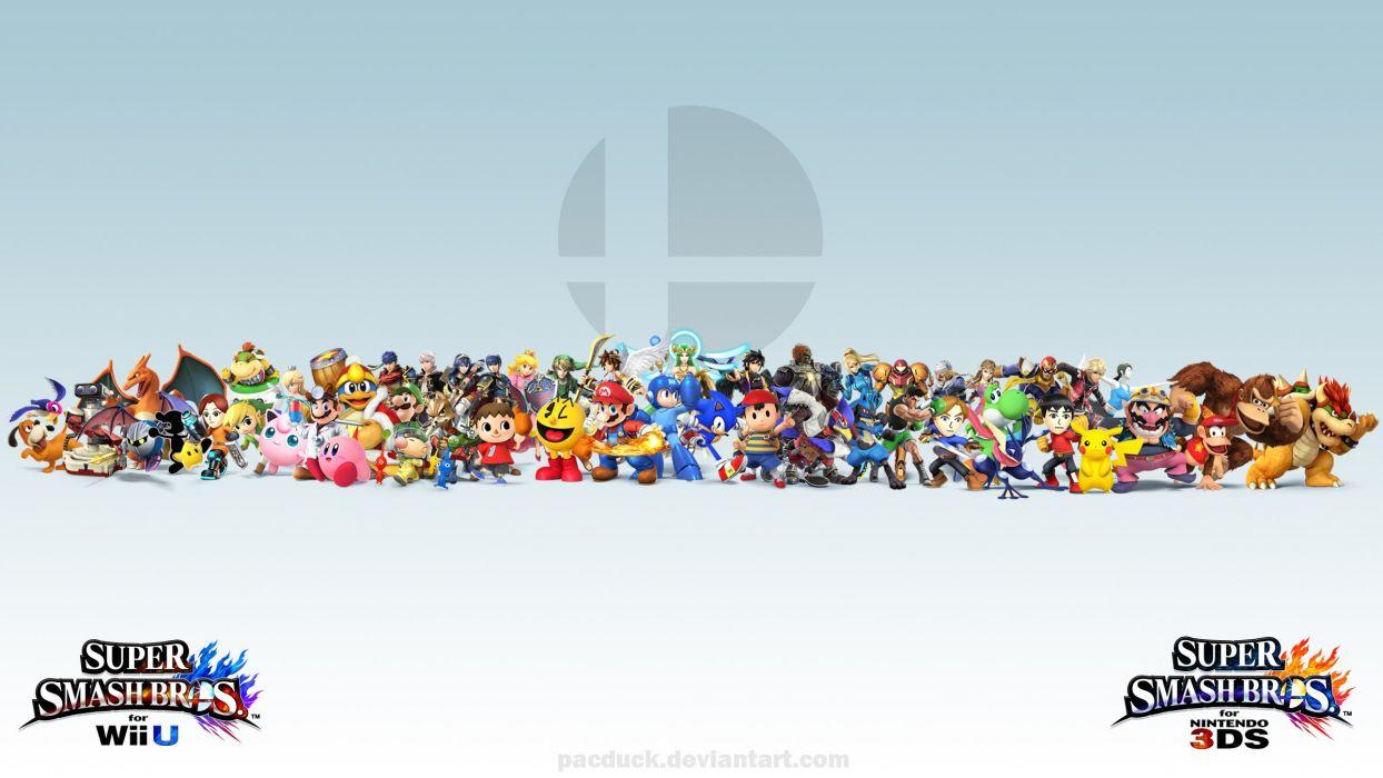 1244x700 Super Smash Bros Wii U 3DS Wallpaper Wallpaperx1350