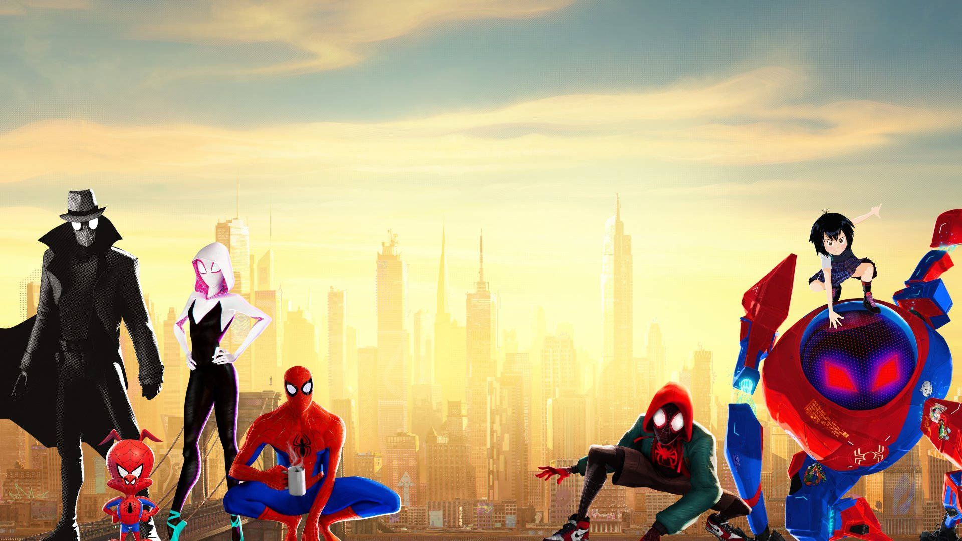 1920x1080 Spider Verse 4k Wallpaper