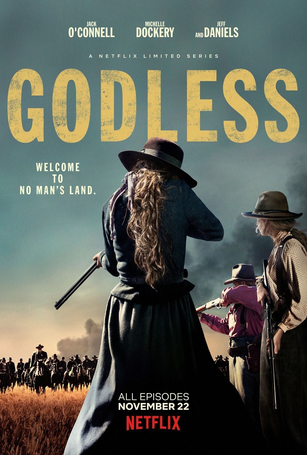 1012x1500 Godless (TV Mini Series 2017)