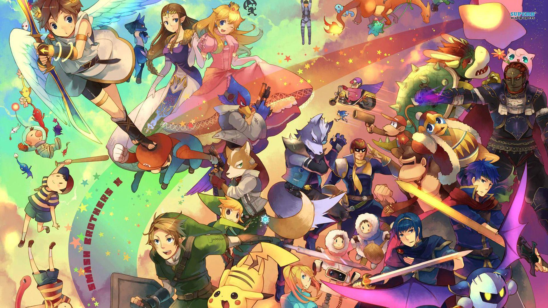 1920x1080 Super Smash Bros Wallpaper