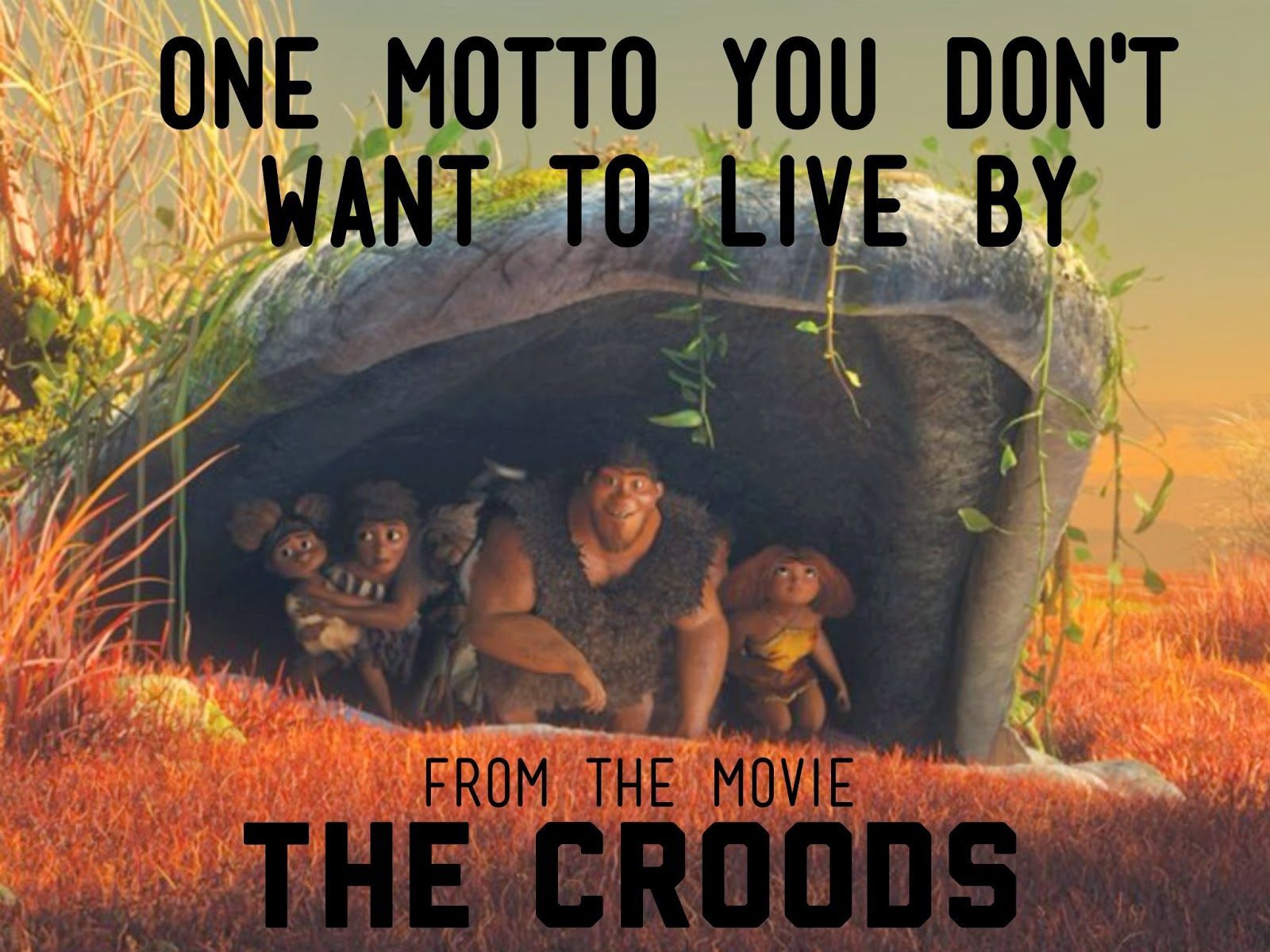 1600x1200 A Motto {for the godless}