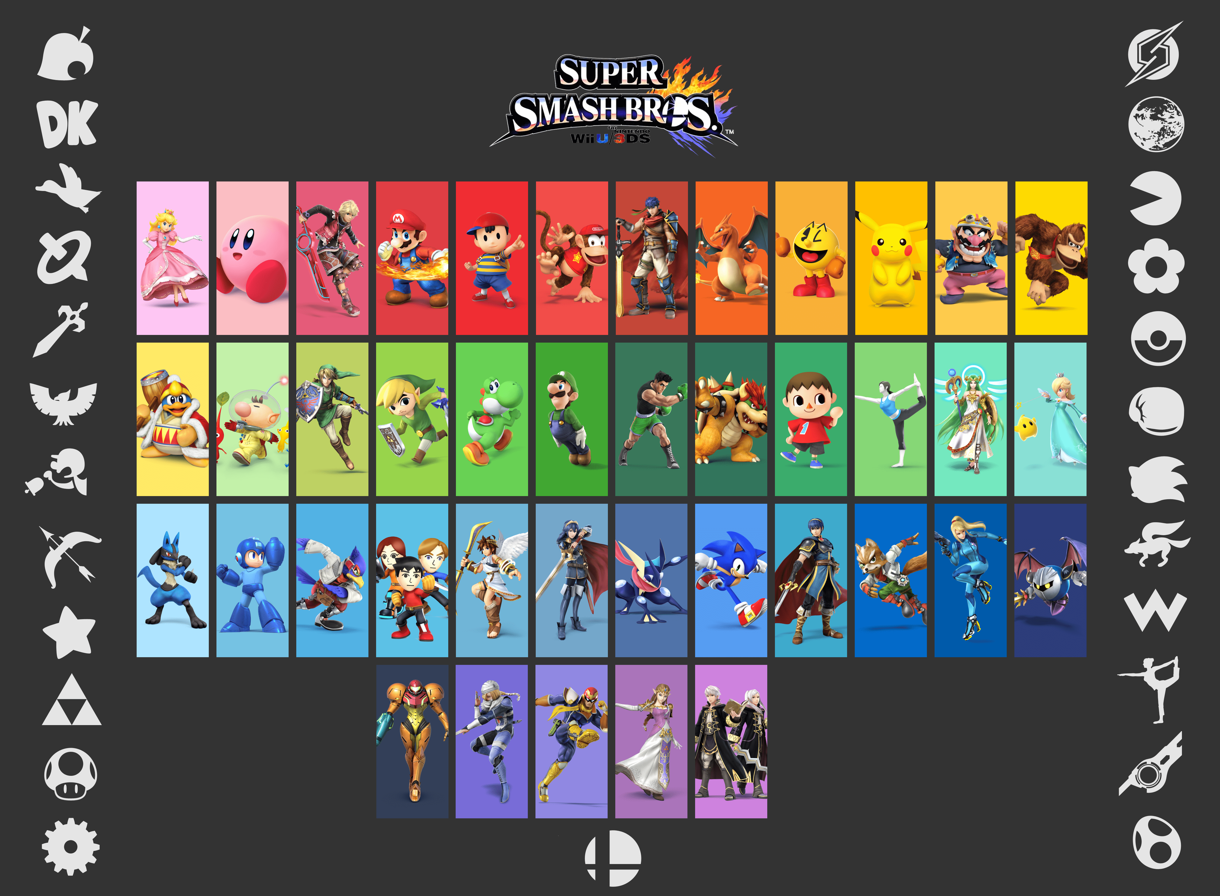4616x3392 Super Smash Bros. Wallpaper
