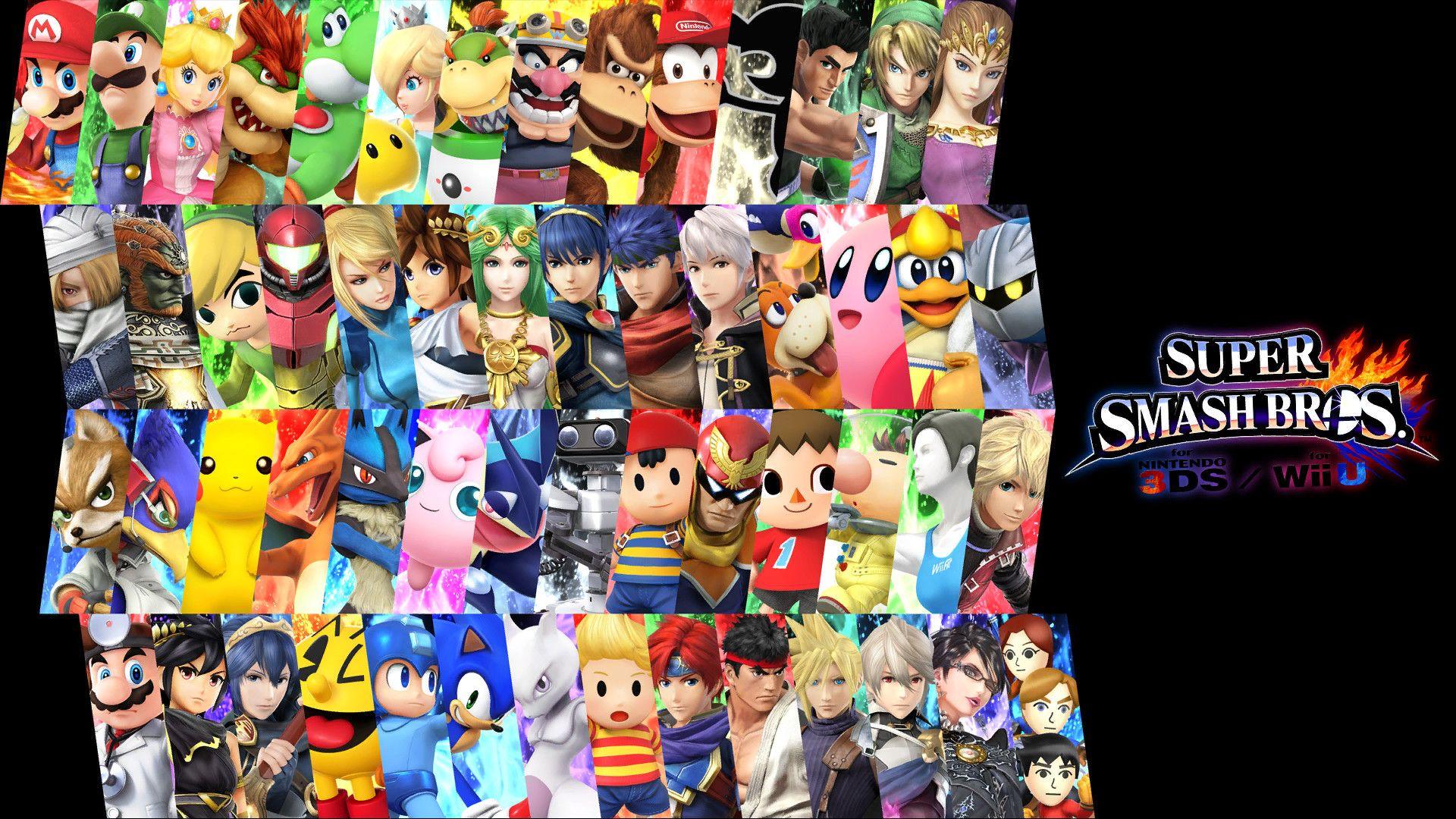 1920x1080 Smash Roster Wallpaper Loading Screen Super Smash Bros