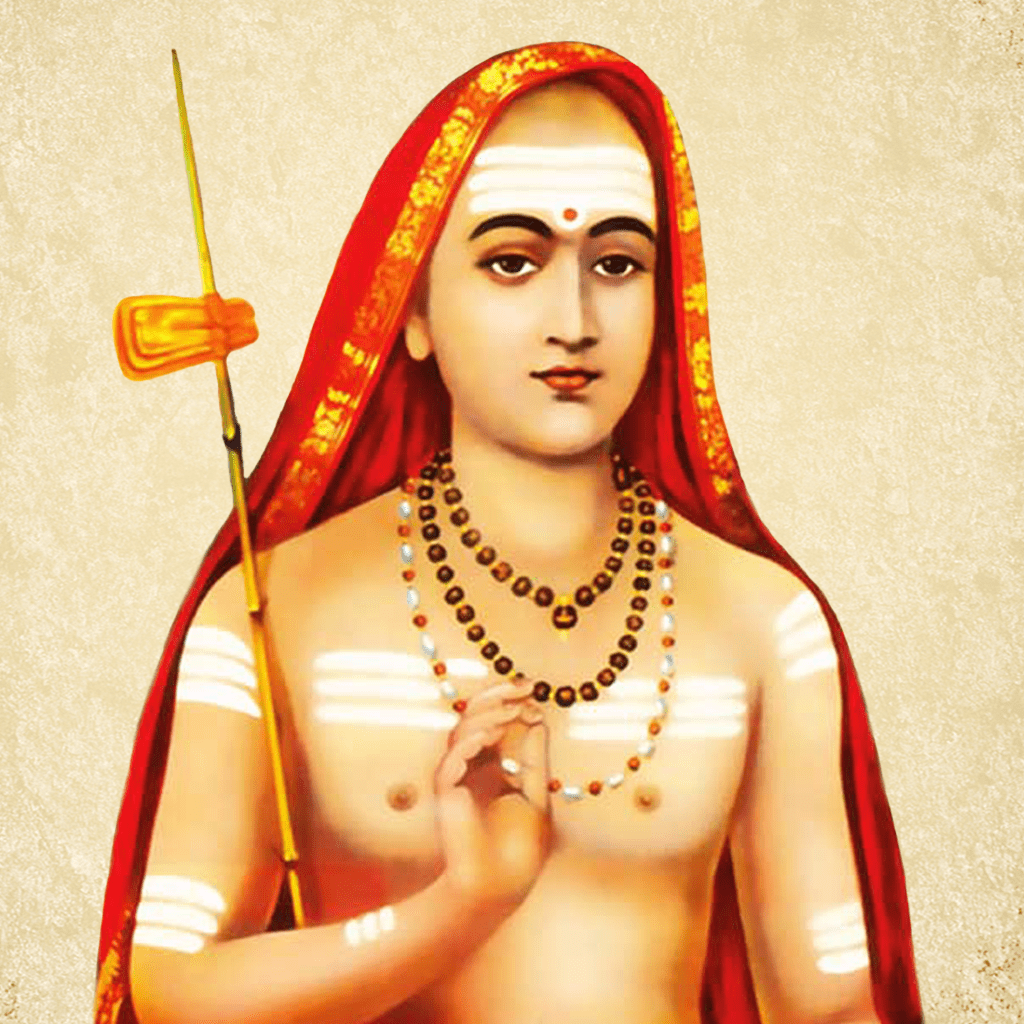 1024x1024 What is this stick thing that is always depicted with Adi Shankara?