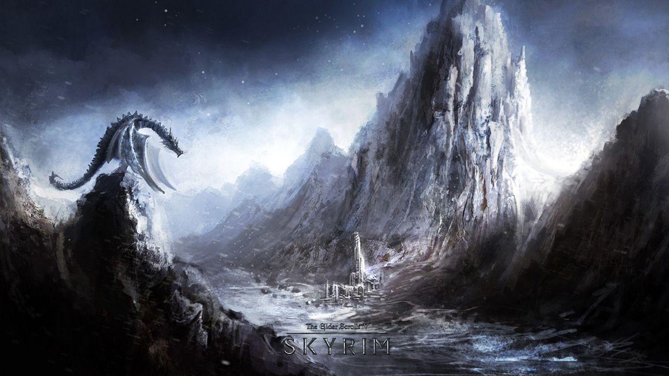 1366x768 Free The Elder Scrolls V: Skyrim Wallpaper in 1366x768