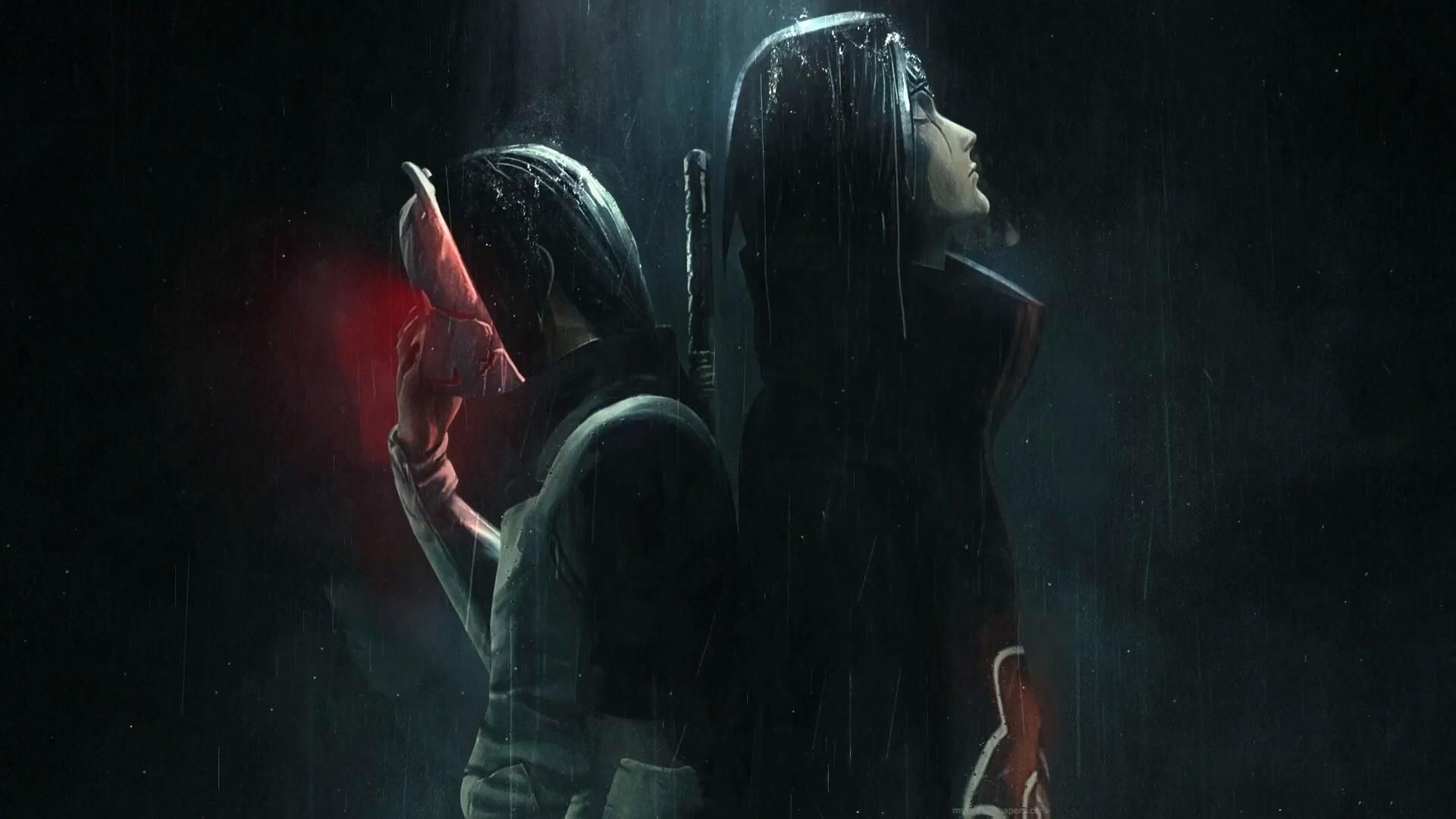1920x1080 Itachi Uchiha in Akatsuki Cloak Live