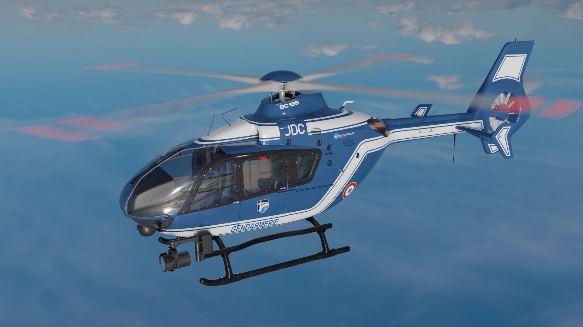 1920x1080 Eurocopter EC135 / H135 Gendarmerie