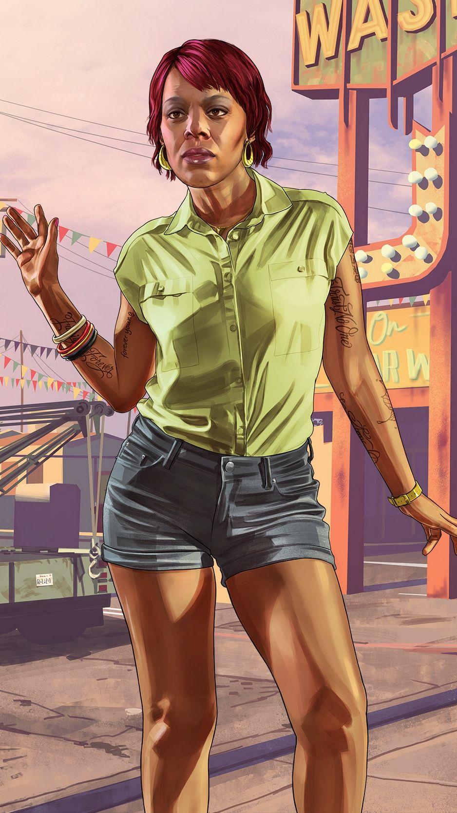 938x1668 Download wallpaper 938x1668 tonya wiggins, rockstar games