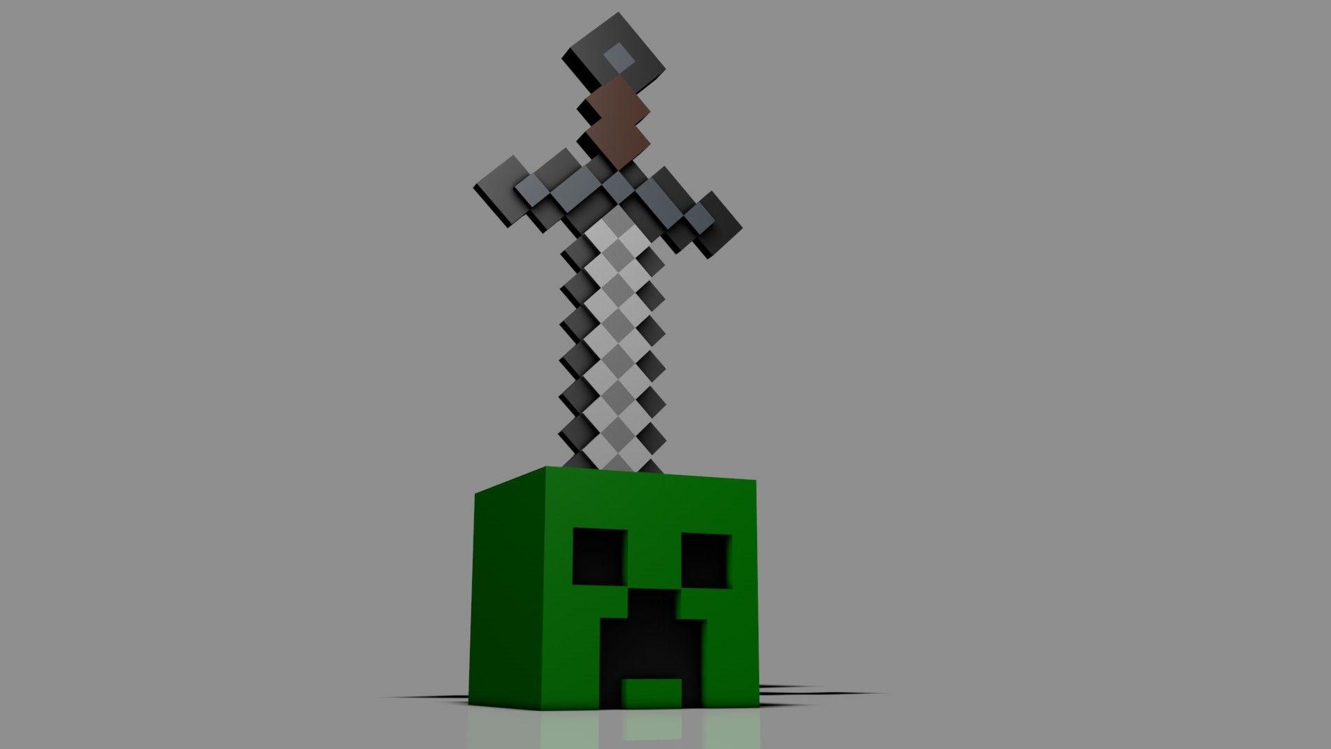 1920x1080 Minecraft Creeper