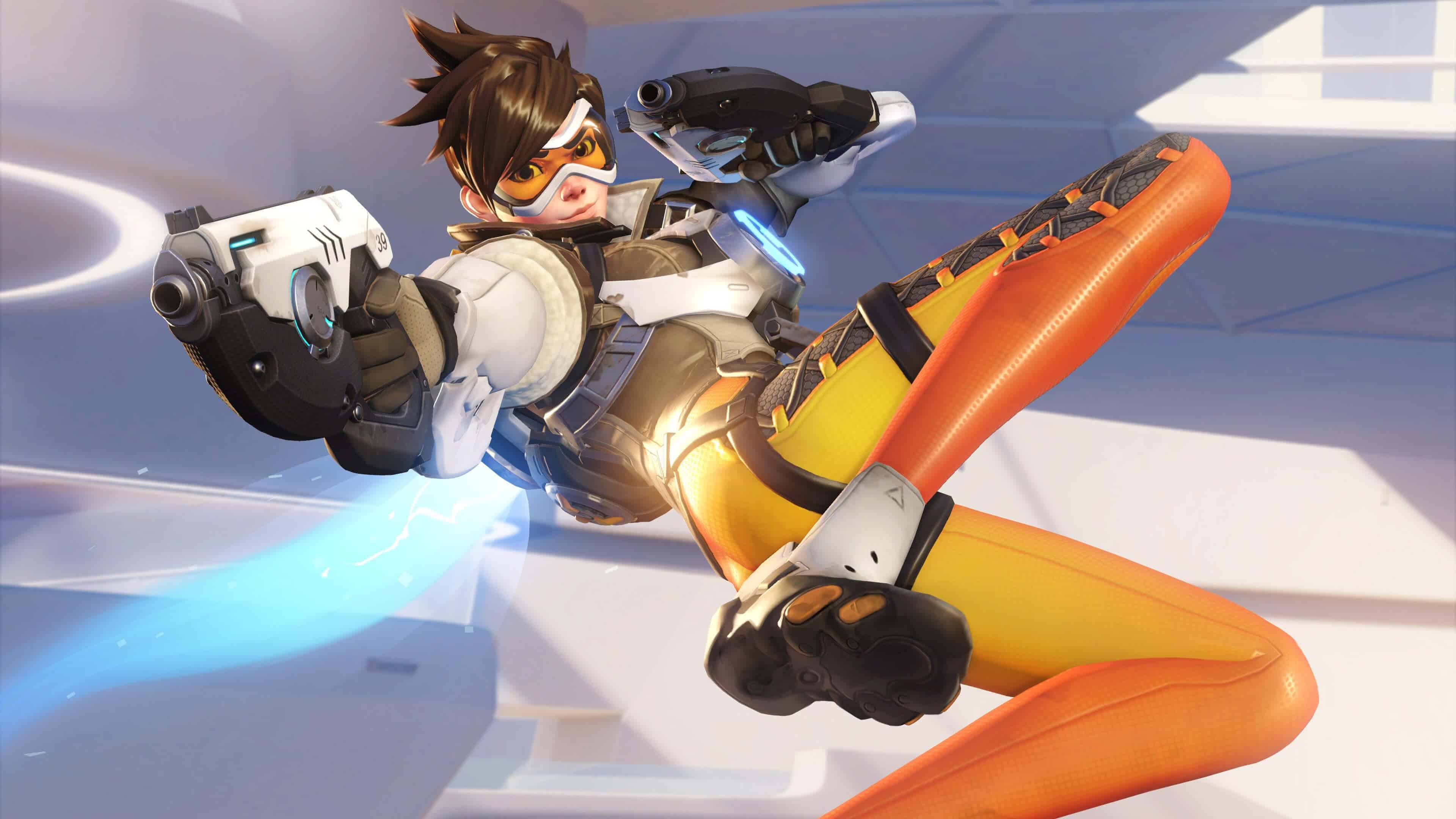 3840x2160 Tracer From Overwatch UHD 4K Wallpaper