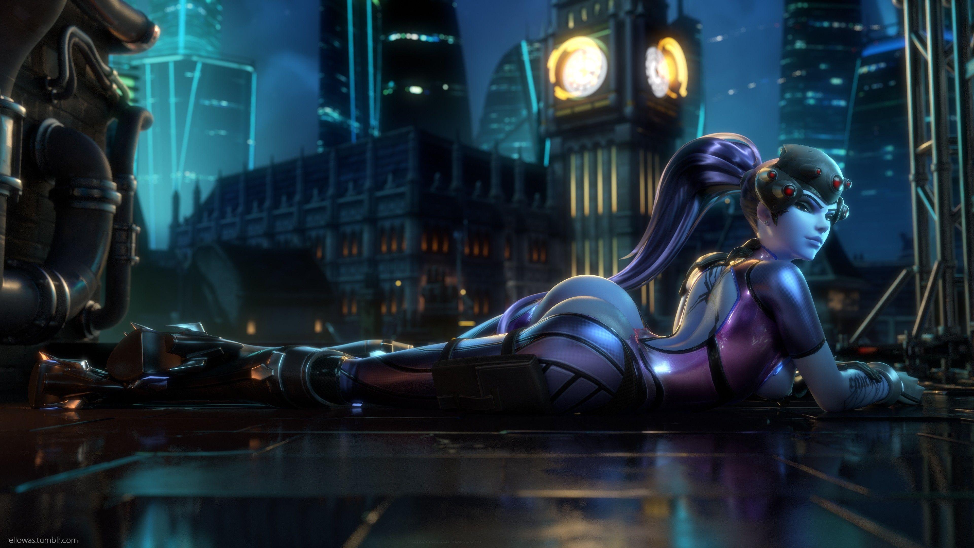 3840x2160 Wallpaper Widowmaker, Overwatch, 4k, Games