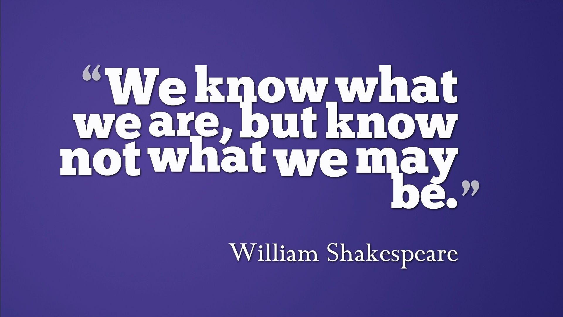 1920x1080 William Shakespeare Quotes Wallpaper 00879