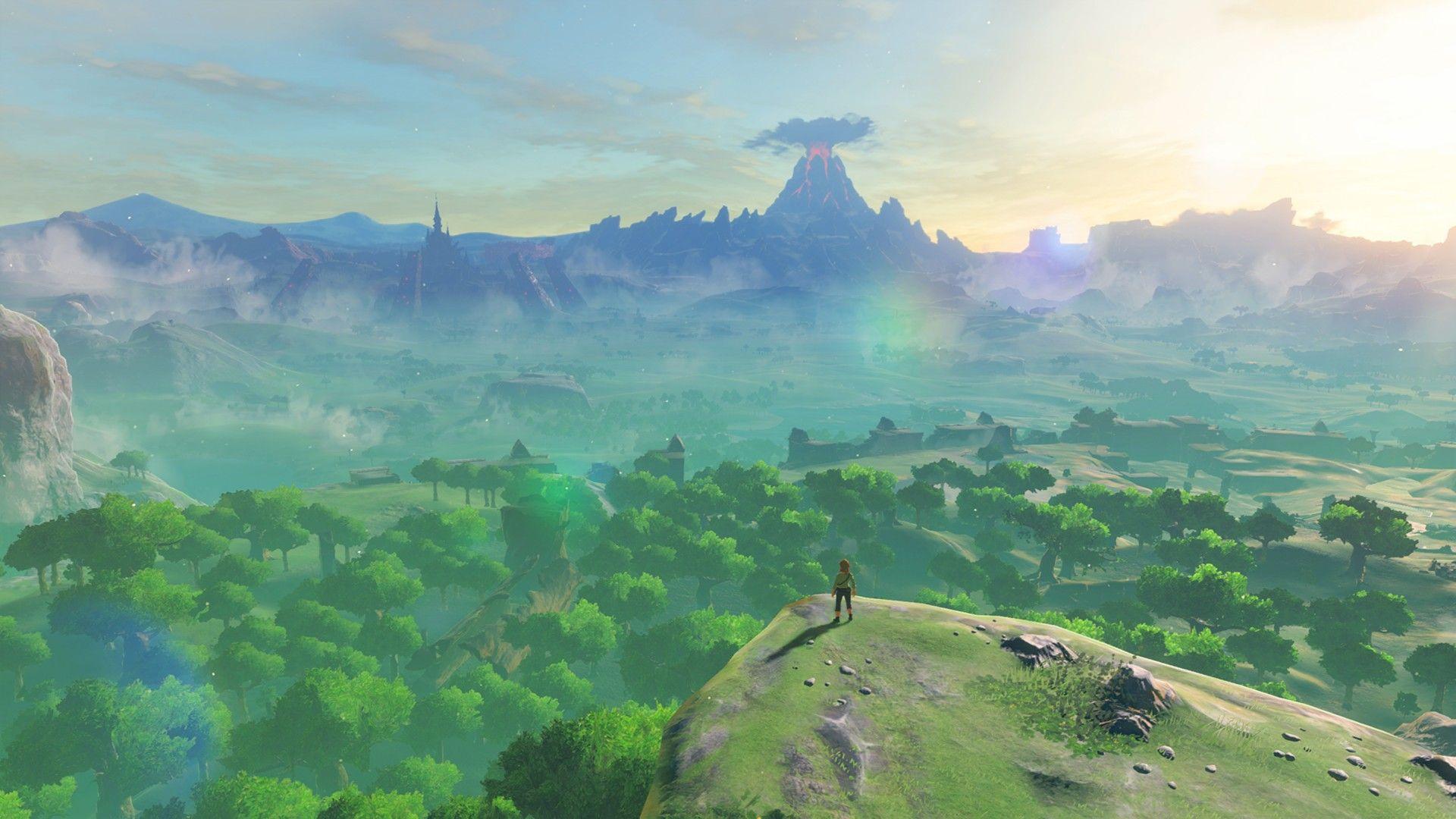 Zelda Landscape Wallpapers - Top Free Zelda Landscape Backgrounds - WallpaperAccess