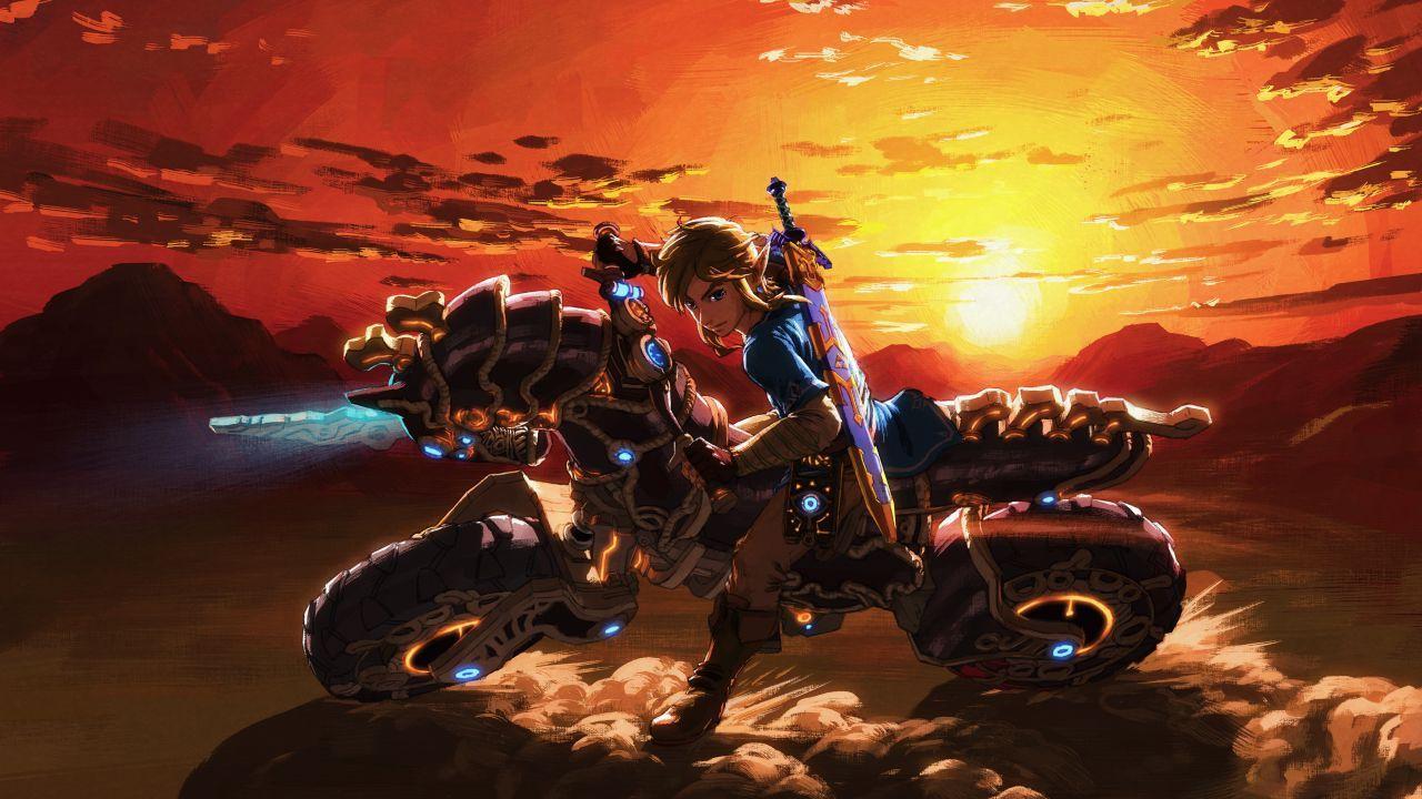1280x720 Wallpaper The Legend of Zelda: Breath of the Wild, Master