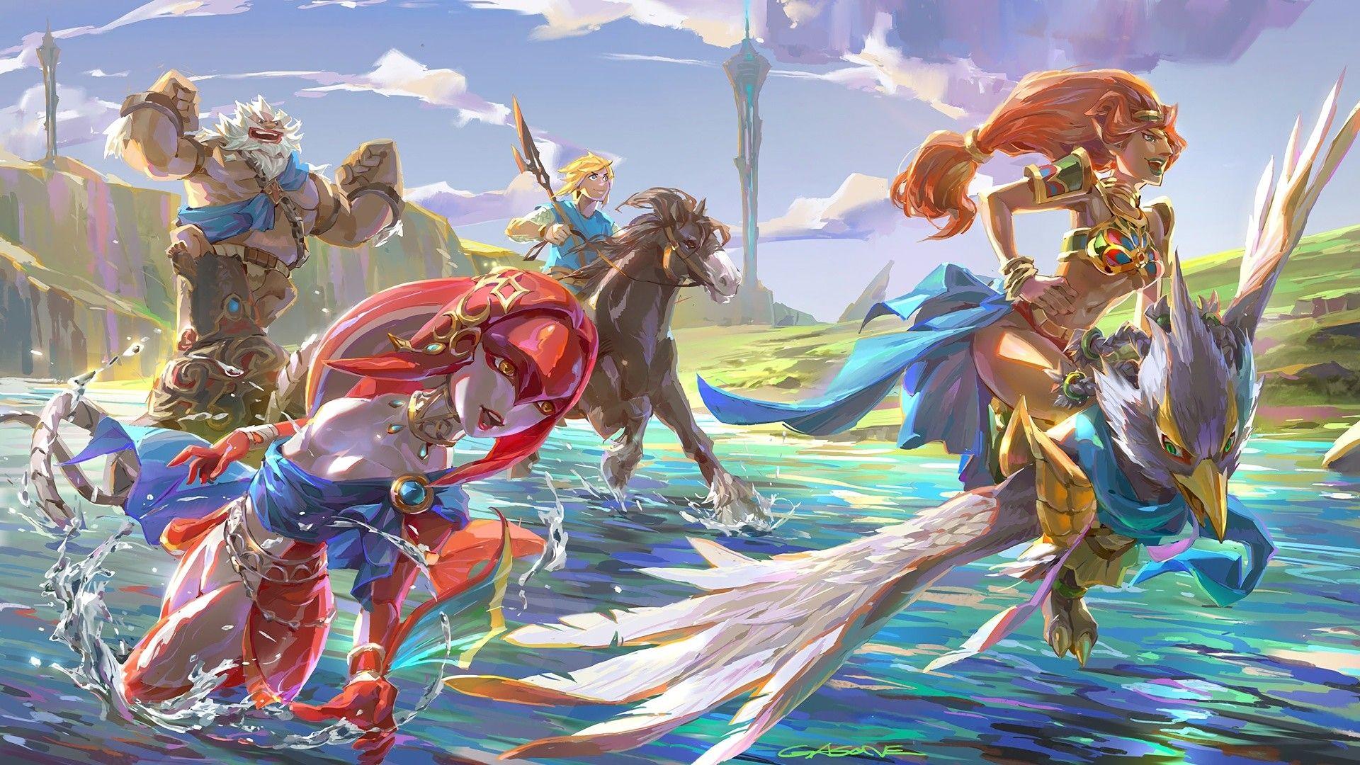 1920x1080 Breath of The Wild Wallpaper background picture