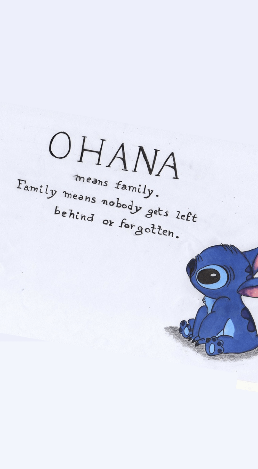 1000x1818 Ohana Means Family Wallpaper
