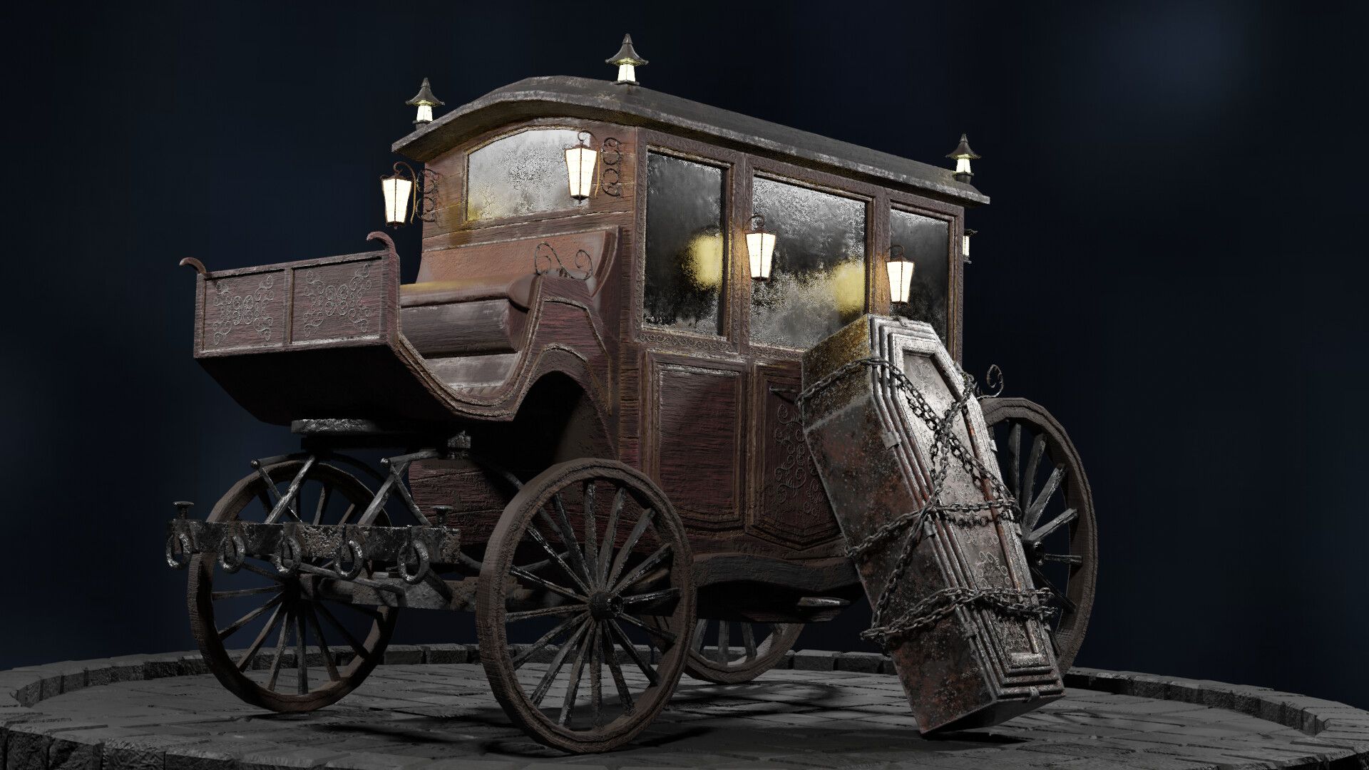 1920x1080 Bloodborne Hearse
