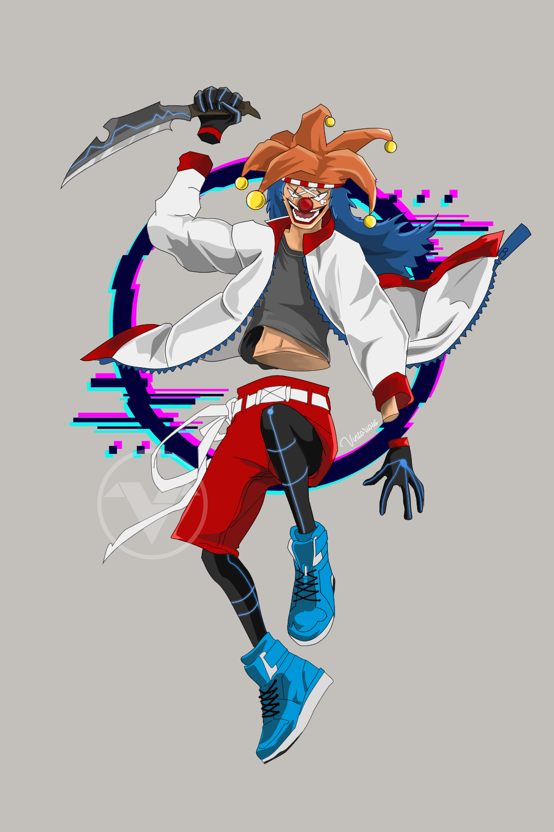 1080x1620 Buggy the clown! 2nd illustration