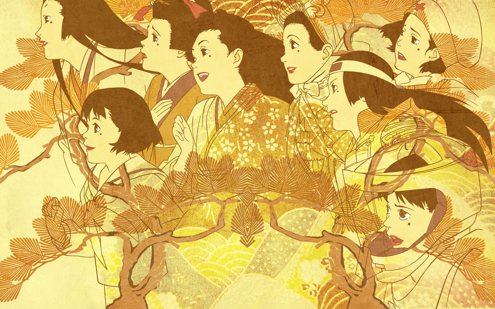 1920x1200 Movie Millennium Actress HD Wallpaper