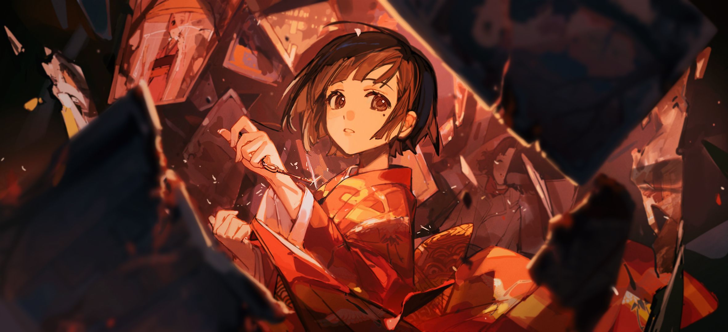 2363x1080 Download Chiyoko Fujiwara Anime