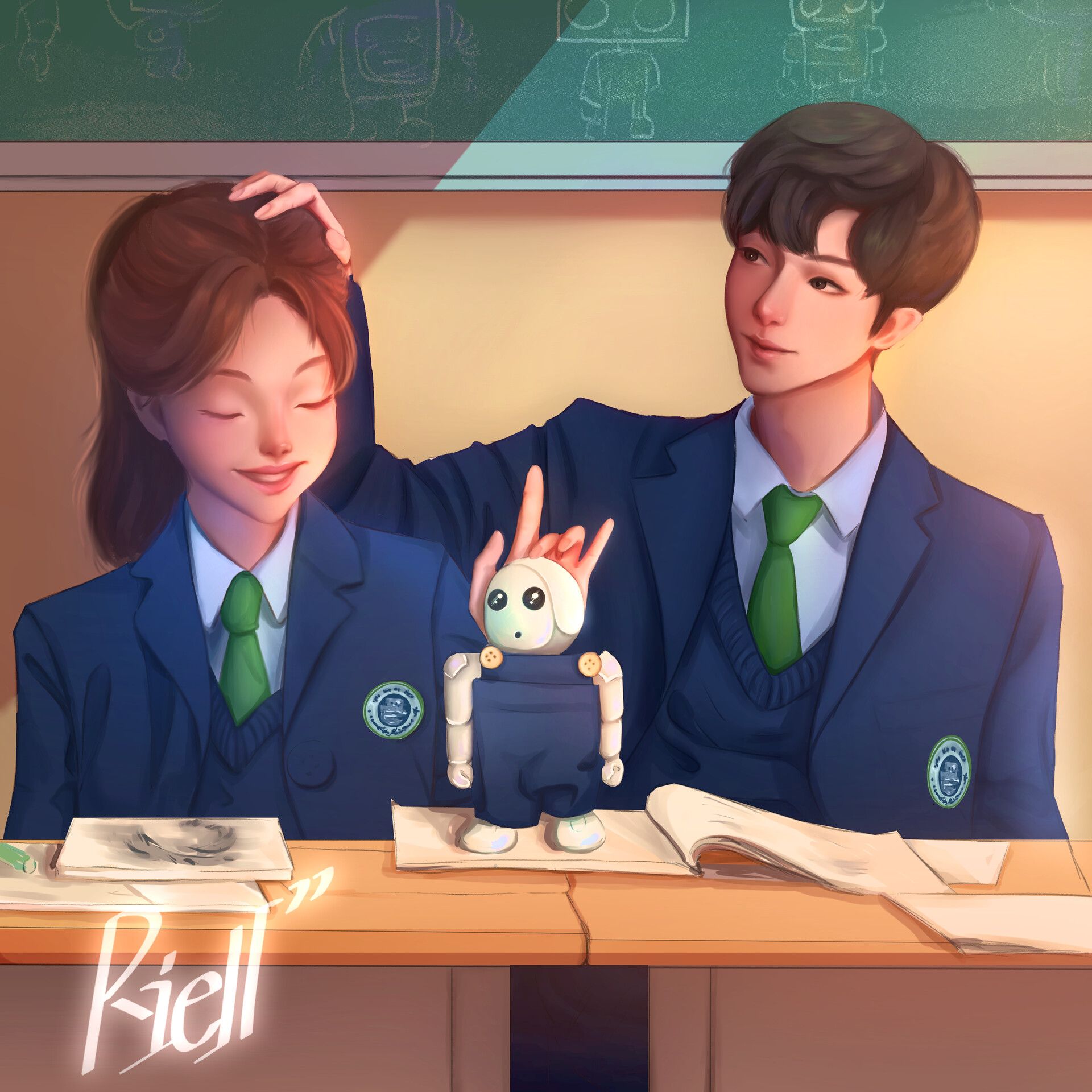1920x1920 Lattice / Our Secret Fanart