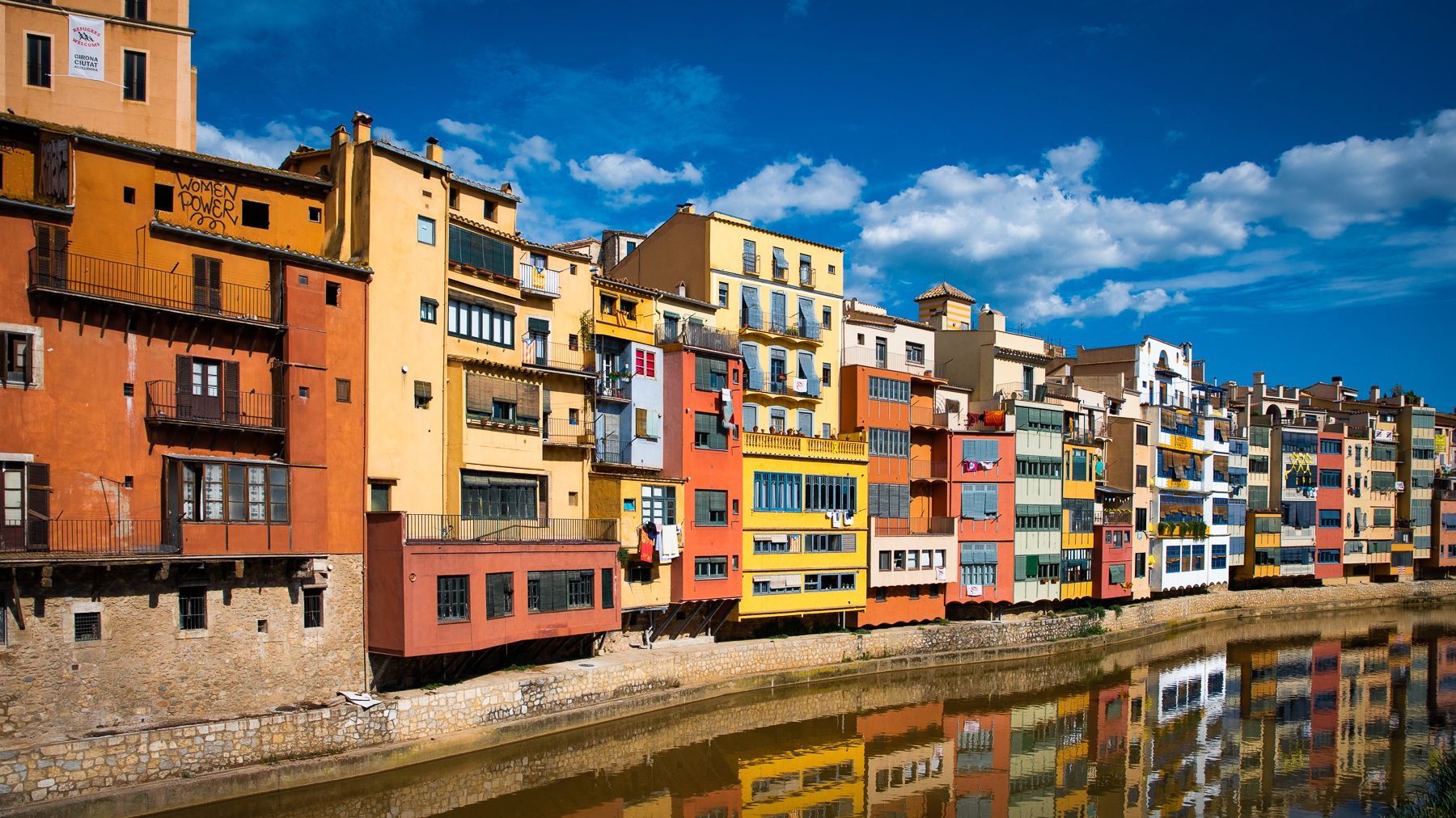 1800x1012 Girona Historical City Center, Spain