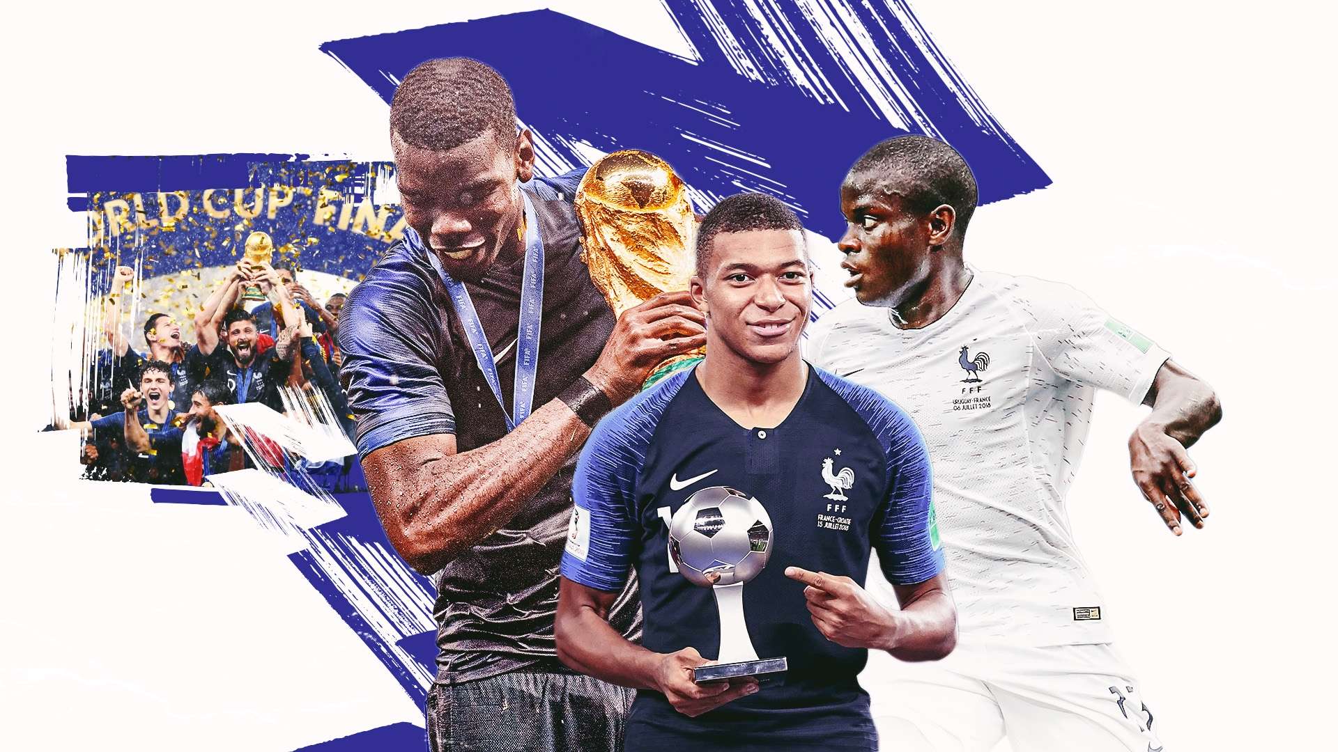 1920x1080 France 2018 World Cup winners
