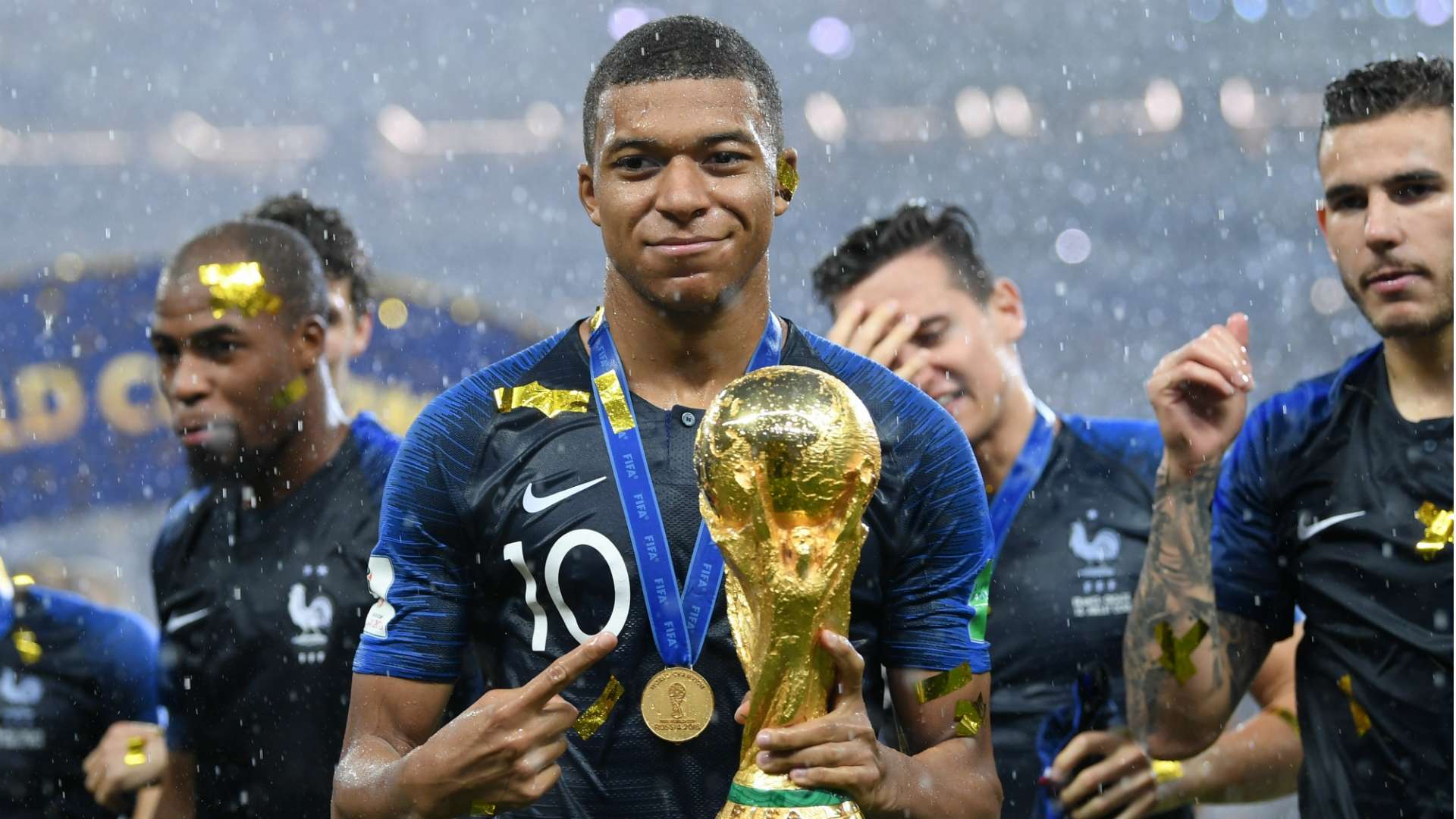 1920x1080 Kylian Mbappe inherits French Player
