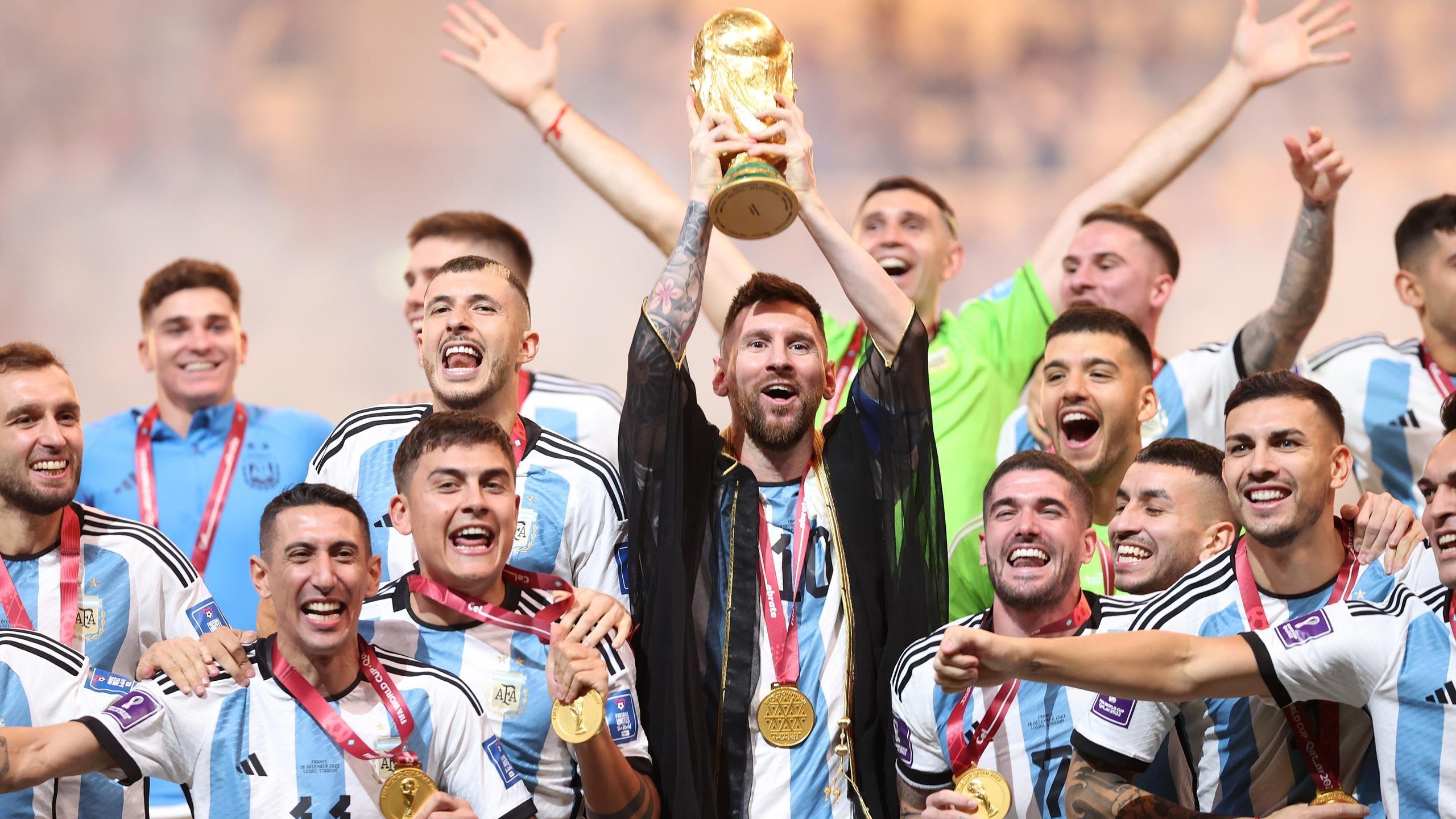 2560x1440 Lionel Messi World Cup Wallpaper Free