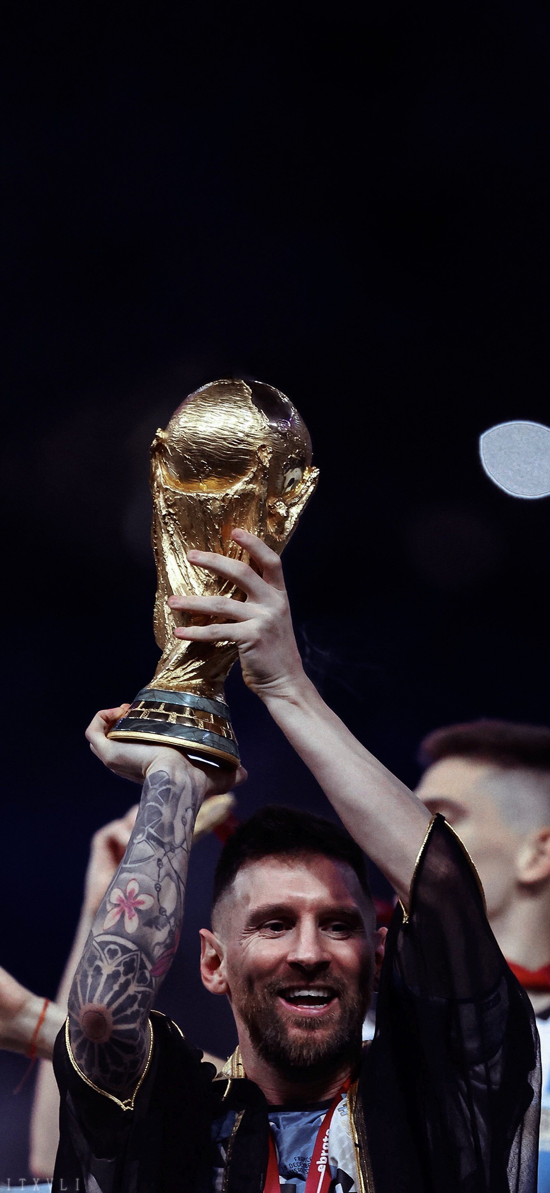 1890x4096 Wallpaper 4K. Argentina vs France