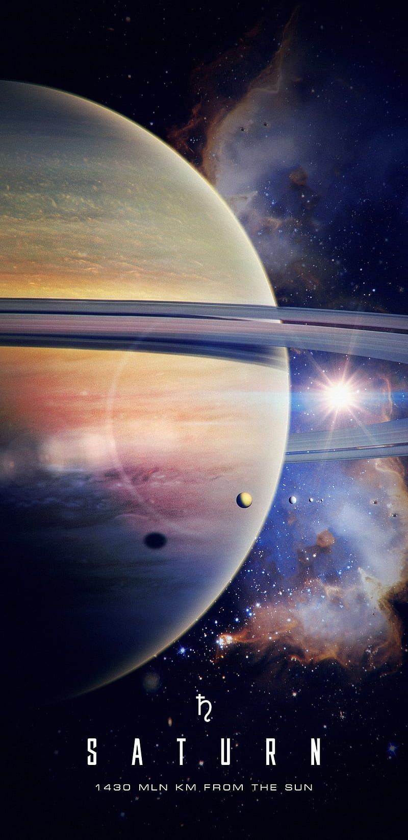 800x1645 Saturn, elite, mystic, space, HD phone wallpaper
