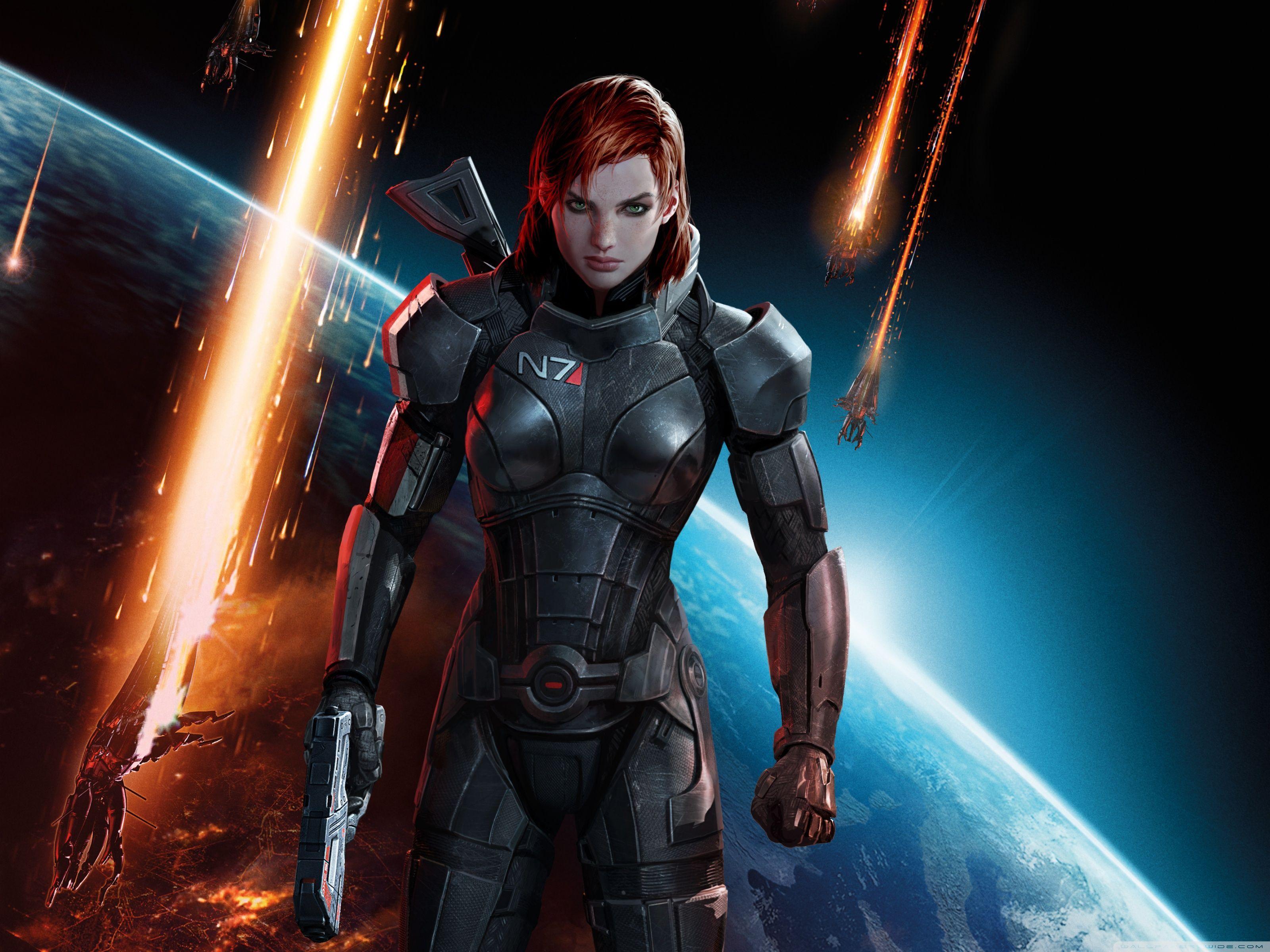 Commander Shepard Wallpapers Top Free Commander Shepard Backgrounds Wallpaperaccess 