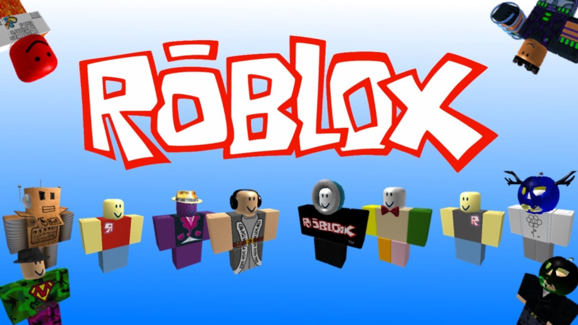 1920x1080 Roblox Old Logo Wallpaper